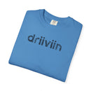 Driiviin Unisex Garment-Dyed T-shirt, Casual Wear, Trendy Tee, Gift for Him/Her, Streetwear Essential, Summer Style