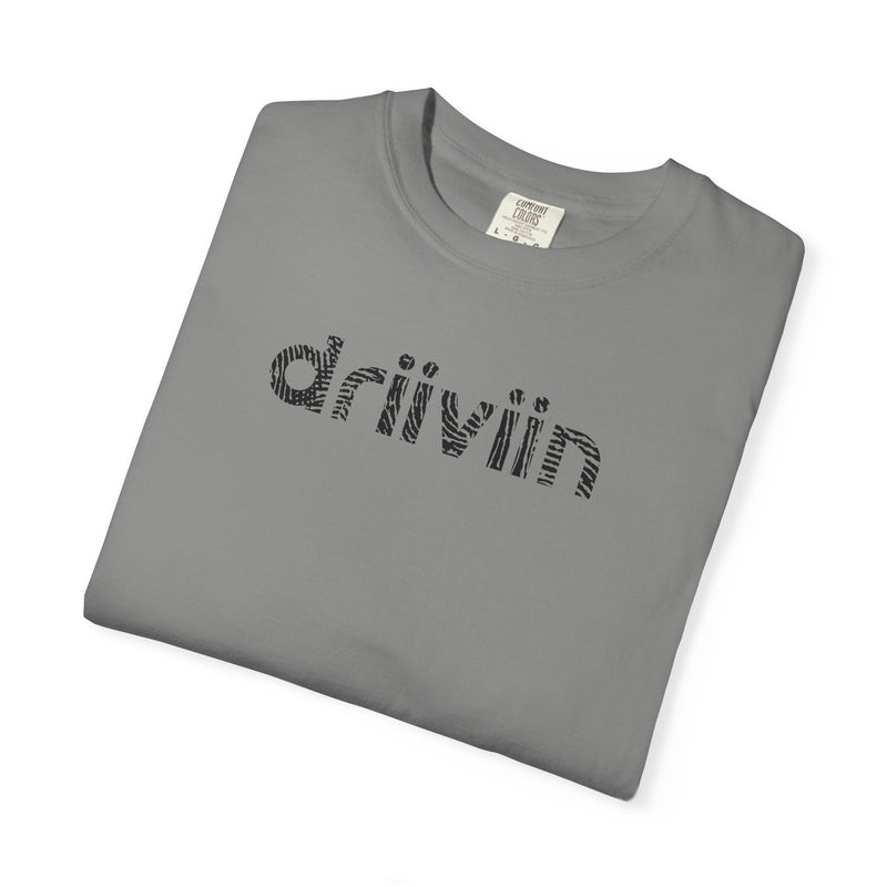 Driiviin Unisex Garment-Dyed T-shirt, Casual Wear, Trendy Tee, Gift for Him/Her, Streetwear Essential, Summer Style
