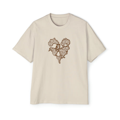 Driiviin classiic Men's Heavy Oversized Tee