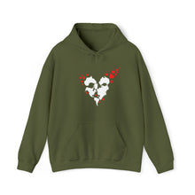Load image into Gallery viewer, Driiviin Explosive Hearts Unisex Heavy Blend™ Hooded Sweatshirt