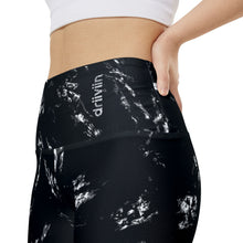 Load image into Gallery viewer, Driiviin Black Marble Women&#39;s Workout Shorts