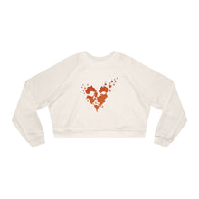 Load image into Gallery viewer, Driiviin Coffee All Day Women&#39;s Cropped Fleece Pullover