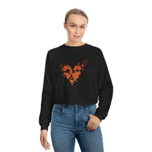 Load image into Gallery viewer, Driiviin Coffee All Day Women&#39;s Cropped Fleece Pullover