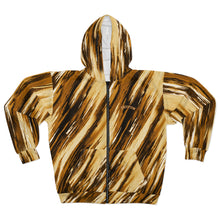 Load image into Gallery viewer, DRIIVIIN  " I WAS HERE"  Tiger Stripe - Zip Hoodie