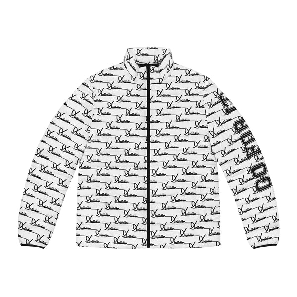 Driiviin Signature Pattern Men's Puffer Jacket