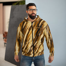 Load image into Gallery viewer, DRIIVIIN  " I WAS HERE"  Tiger Stripe - Zip Hoodie