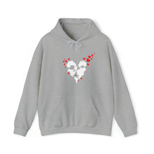 Load image into Gallery viewer, Driiviin Explosive Hearts Unisex Heavy Blend™ Hooded Sweatshirt