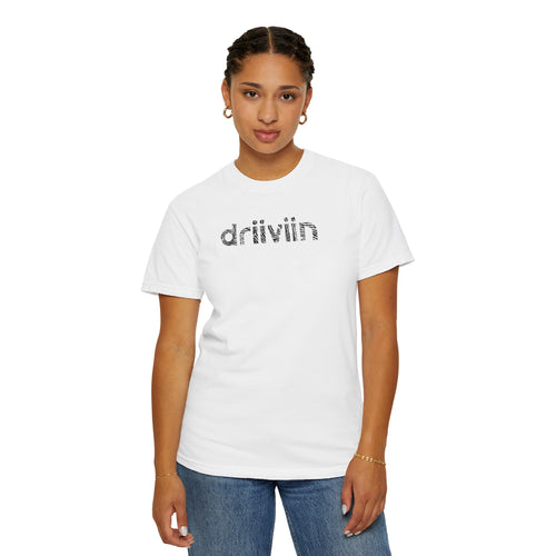 Driiviin Unisex Garment-Dyed T-shirt, Casual Wear, Trendy Tee, Gift for Him/Her, Streetwear Essential, Summer Style