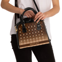 Load image into Gallery viewer, Brown Driiviin ii Luxe Monogram Tote  Shoulder Handbag