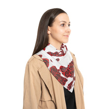 Load image into Gallery viewer, New York Street Roses Poly Scarf