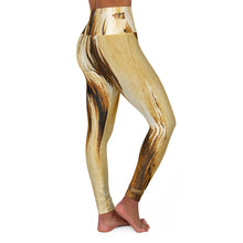 Load image into Gallery viewer, High-Waist Golden EDGE Yoga Leggings