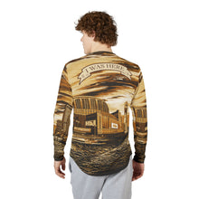 Load image into Gallery viewer, I was here Men&#39;s UV Protection Long Sleeve Shirt