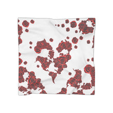 Load image into Gallery viewer, New York Street Roses Poly Scarf