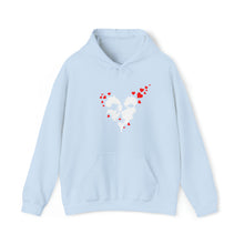 Load image into Gallery viewer, Driiviin Explosive Hearts Unisex Heavy Blend™ Hooded Sweatshirt