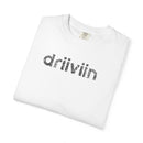 Driiviin Unisex Garment-Dyed T-shirt, Casual Wear, Trendy Tee, Gift for Him/Her, Streetwear Essential, Summer Style