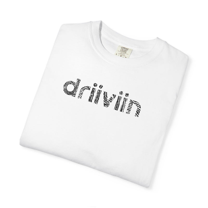 Driiviin Unisex Garment-Dyed T-shirt, Casual Wear, Trendy Tee, Gift for Him/Her, Streetwear Essential, Summer Style