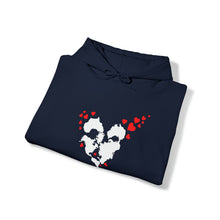 Load image into Gallery viewer, Driiviin Explosive Hearts Unisex Heavy Blend™ Hooded Sweatshirt