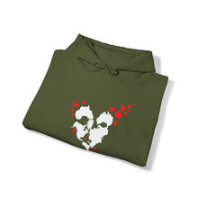 Load image into Gallery viewer, Driiviin Explosive Hearts Unisex Heavy Blend™ Hooded Sweatshirt