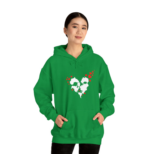 Driiviin Explosive Hearts Unisex Heavy Blend™ Hooded Sweatshirt