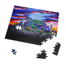 Load image into Gallery viewer, &quot;I was here&quot; New York City Jigsaw Puzzle with Tin – 1000 Pieces – Vibrant Skyline Art