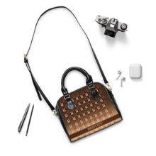 Load image into Gallery viewer, Brown Driiviin ii Luxe Monogram Tote  Shoulder Handbag