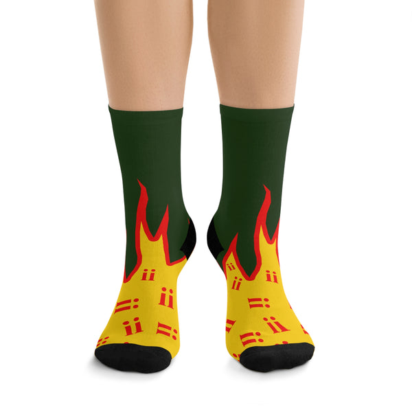 Driiviin Fire Of my Desires Socks