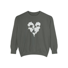 Load image into Gallery viewer, Haiti Map Pattern Unisex Garment-Dyed Sweatshirt