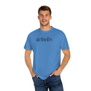 Driiviin Unisex Garment-Dyed T-shirt, Casual Wear, Trendy Tee, Gift for Him/Her, Streetwear Essential, Summer Style