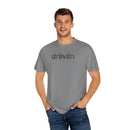 Driiviin Unisex Garment-Dyed T-shirt, Casual Wear, Trendy Tee, Gift for Him/Her, Streetwear Essential, Summer Style