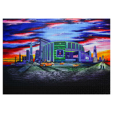 Load image into Gallery viewer, &quot;I was here&quot; New York City Jigsaw Puzzle with Tin – 1000 Pieces – Vibrant Skyline Art
