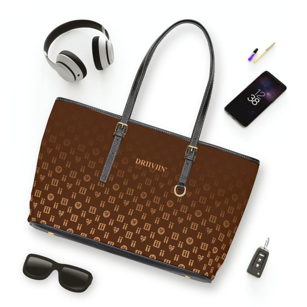 Driiviin Rich  Leather Shoulder Bag
