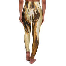 Load image into Gallery viewer, High-Waist Golden EDGE Yoga Leggings