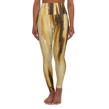 Load image into Gallery viewer, High-Waist Golden EDGE Yoga Leggings