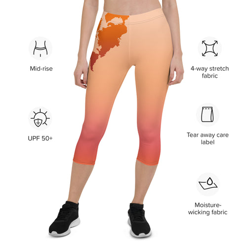 Summer fresh Capri Leggings