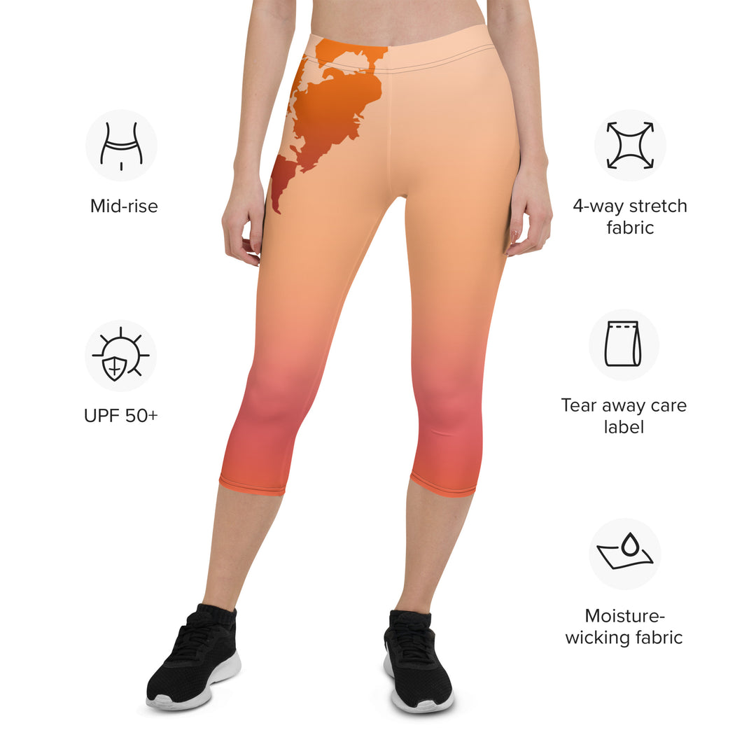 Summer fresh Capri Leggings