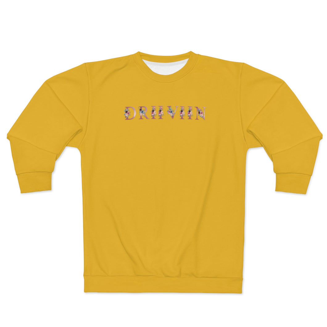 Driiviin Unisex  Yellow Sweatshirt