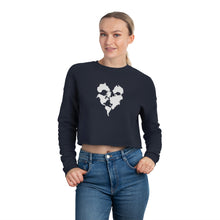 Load image into Gallery viewer, Travel Your Heart DRIIVIIN Women&#39;s Cropped Sweatshirt