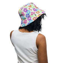 Load image into Gallery viewer, DRIIVIIN Reversible Flower Logo bucket hat