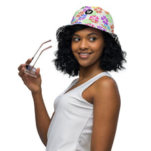 Load image into Gallery viewer, DRIIVIIN Reversible Flower Logo bucket hat