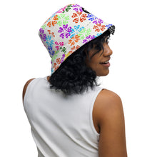 Load image into Gallery viewer, DRIIVIIN Reversible Flower Logo bucket hat