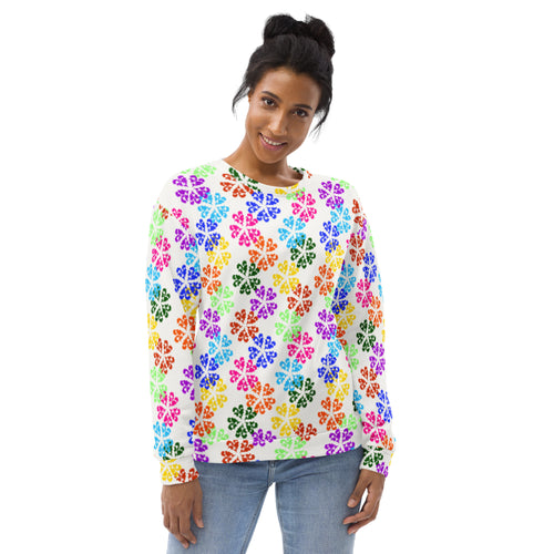 Driiviin logo flower pattern Sweatshirt