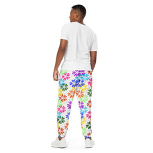 Load image into Gallery viewer, Driiviin Flower Unisex track pants