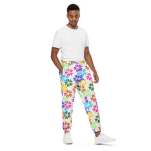 Load image into Gallery viewer, Driiviin Flower Unisex track pants