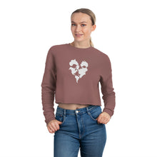Load image into Gallery viewer, Travel Your Heart DRIIVIIN Women&#39;s Cropped Sweatshirt