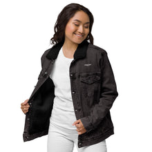 Load image into Gallery viewer, Unisex denim sherpa jacket